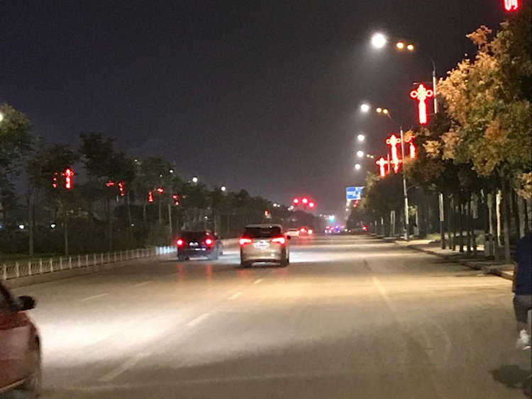 菏澤市鄆城縣水滸路、金河路照明改造
